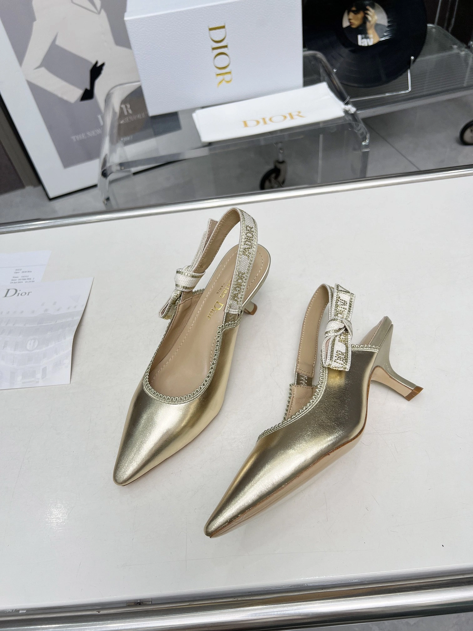 COCO-- 4ior KCV163LAL_S71K sheepskin Heel height： 6.5CM item:D-X000J1727